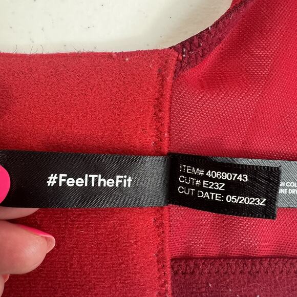 Torrid 46DDD Bra Dream Wire Free Boost Push Up Padded Rhinestone Red Lace - Picture 14 of 16